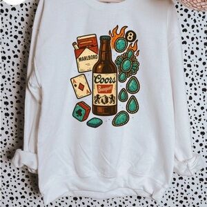 Coors Banquet Graphic Sweatshirt